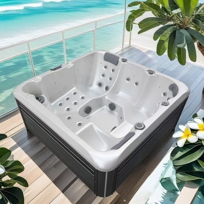 WLAN-fähiger 5 Personen Whirlpool Modern Design Outdoor Garden Acrylic Massage Spa-Whirlpool mit CE/ETL/SAA/ISO-Zertifizierung