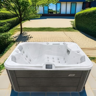 Gute Qualität Acryl Außenbad Hydro Massage Spa Pool Sauna Whirlpool