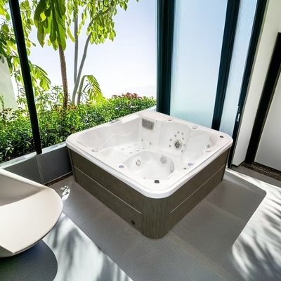 Outdoor Garten Party Acryl Hydro Massage Whirlpool Außenbad Spa Pool mit Doppelzone