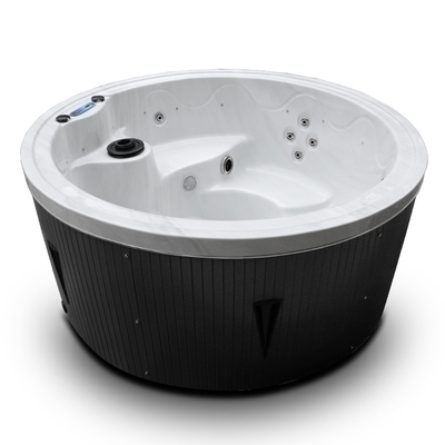 1200L 5 Personen Whirlpool Aristech Acryl rund Form Whirlpool Spabad