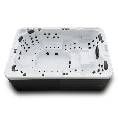 8 10 Personen-endloser acrylsauerswimmingpool im Freien freistehendes 1320mm