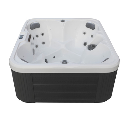 3KW Sitzstrudel-Badekurort-Badewannen des Quadrat-4 massieren heiße Wannen-Hydrotherapie-Badekurort den im Freien