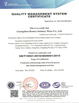 CHINA Guangzhou Romex Sanitary Ware Co., Ltd. zertifizierungen
